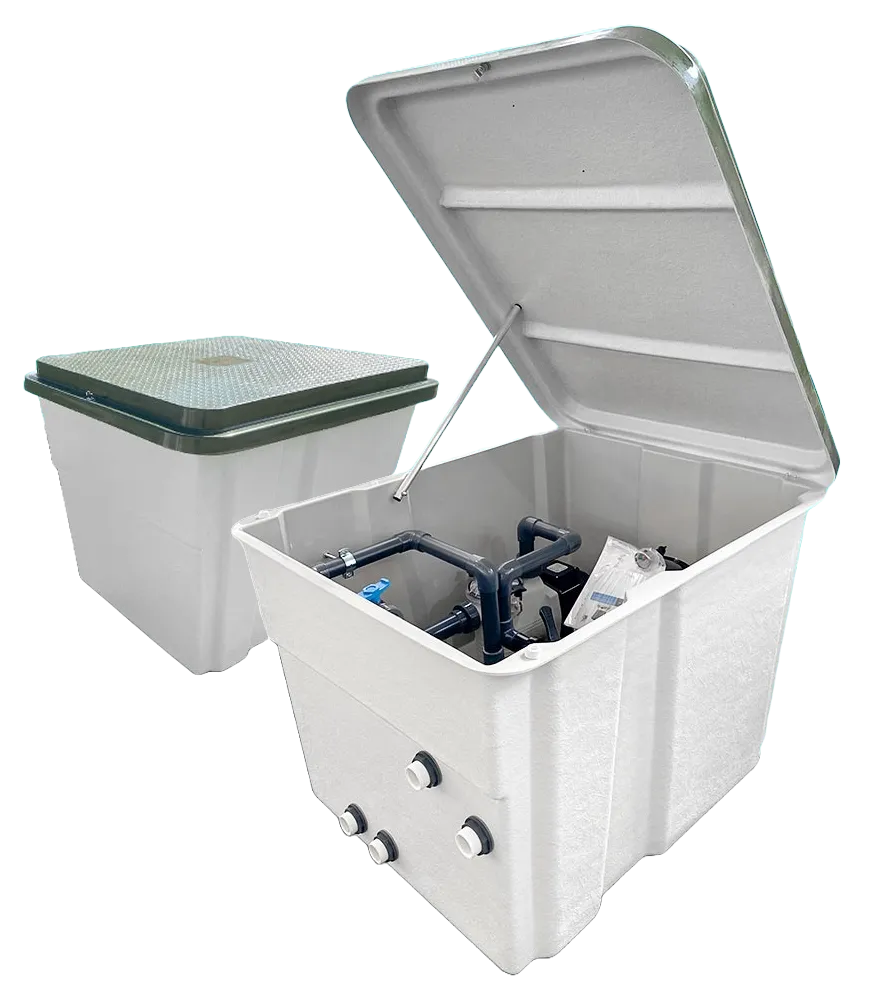 prefabrifikovane tehničke prostorije za male i srednje bazene