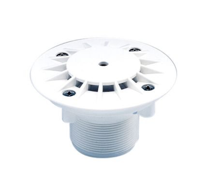 Podna mlaznica bela unutrašnjeg preč. 50 na lepljenje za betonske bazene