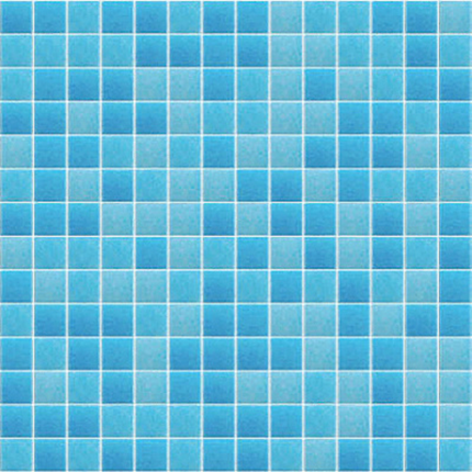 svijetlo plave mozaik pločice za bazene hisbalit