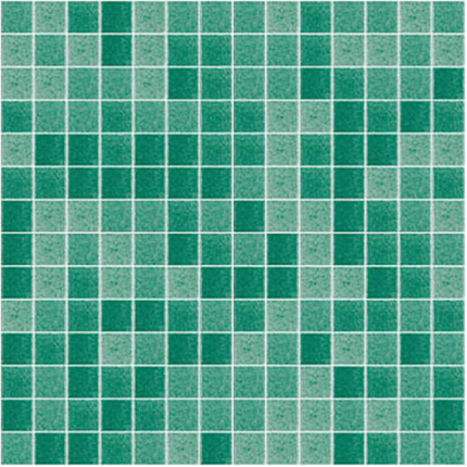 tamno zelene mozaik pločice za bazene hisbalit