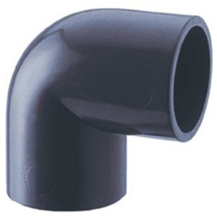 Koljeno na lijepljenje pvc 90 za bazene cepex