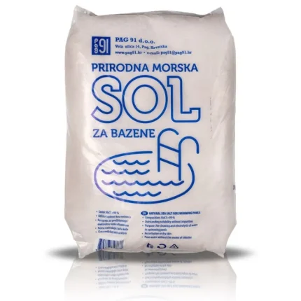 prirodna morska so za bazene