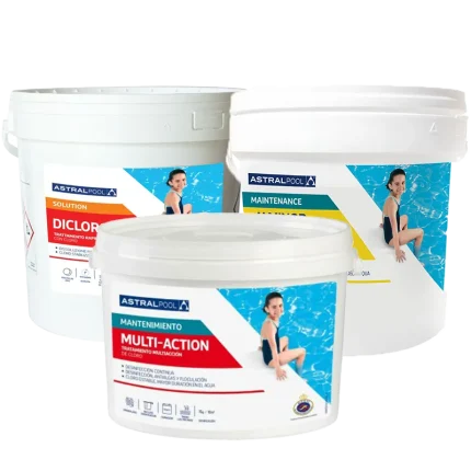 ljetnja akcija Avgust - hemija za bazene astralpool multi hlorne tablete + ph minus + shock hlor