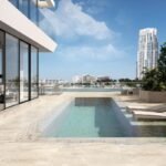 Bež mermerna pločica za bazen ili terasu