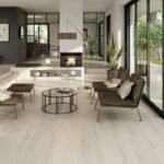 Pločice za dnevnu sobu sa imitacijom drveta