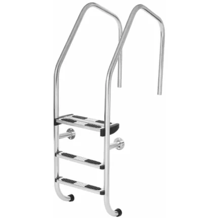 finske stepenice za prelivne bazene koje prelaze prelivni kanal